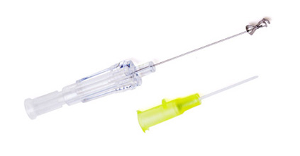 防针刺笔杆型留置针